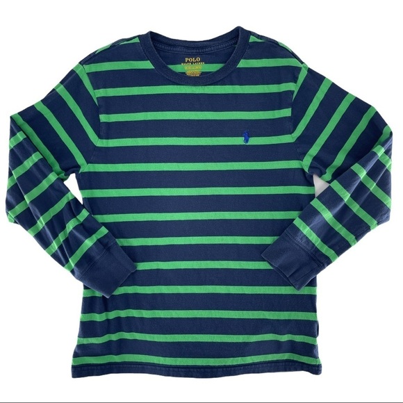 Polo Ralph Lauren Striped Long Sleeve T-Shirt Sz M - Picture 3 of 6